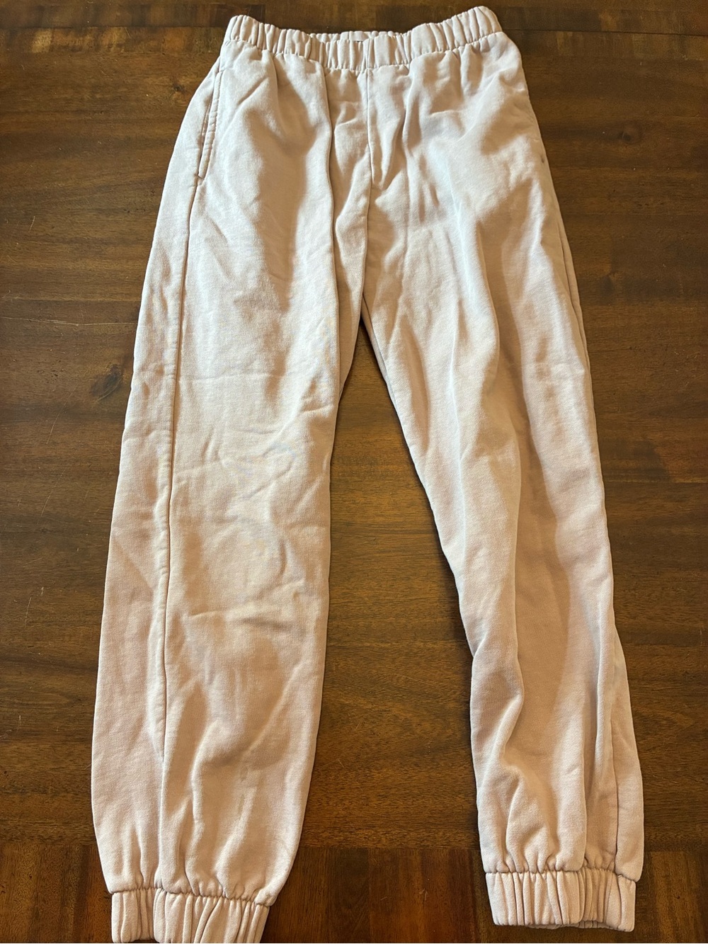 Brandy Melville Sweatpants Joggers Once Size Tan